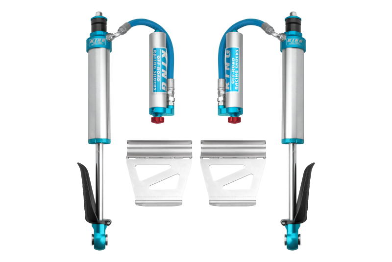 King Shocks 03-09 Lexus GX470 (Coil Spring Conv Only) Rear 2.5 Dia Remote Res Shock w/Adj (Pair) for offroad performance upgrades. Main image
