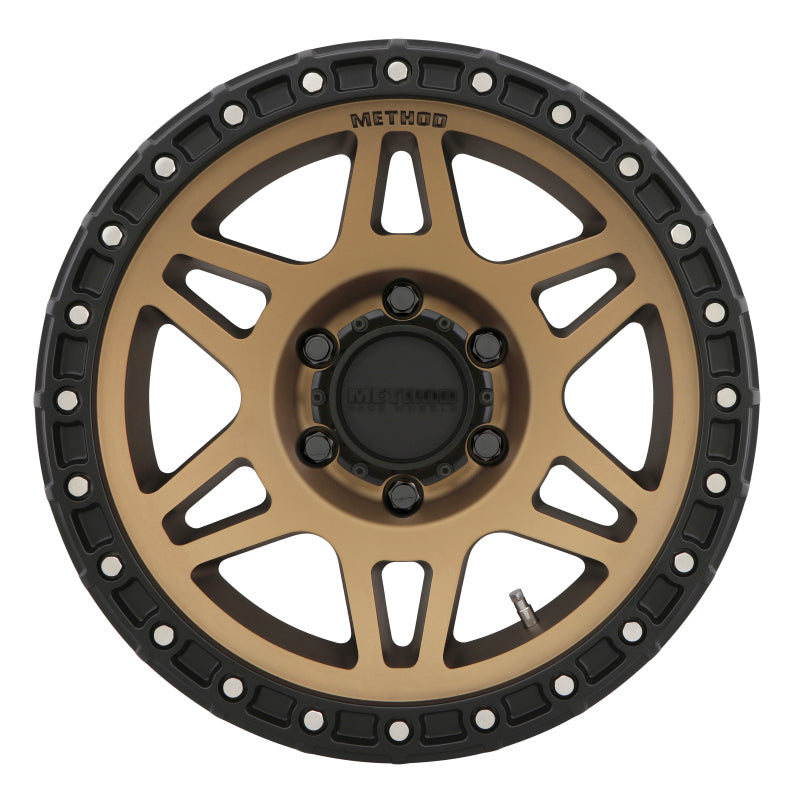 Method MR312 17x9 -12mm Offset 6x5.5 106.25mm CB Method Bronze/Black Street Loc Wheel Secondary image