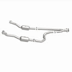 MagnaFlow 20-21 Ford Transit-150 Single Underbody V6 3.5L RWD Direct-Fit Catalytic Converter for offroad performance upgrades.
