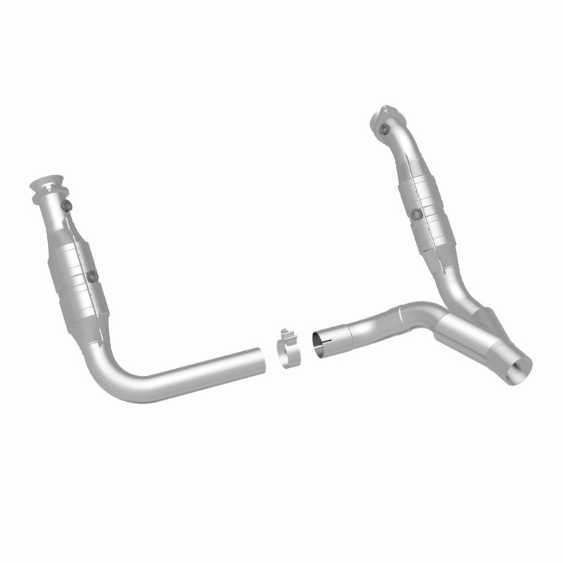 MagnaFlow Conv DF 09-10 Dodge Ram 1500 Pickup Truck 5.7L catalytic converter parts for offroad performance upgrades.
