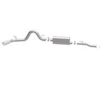 MagnaFlow Cat-Back 2016 Toyota Tacoma 3.5L V6 SS 3in Single Pass Side Exit Rear 4in Tip exhaust system parts