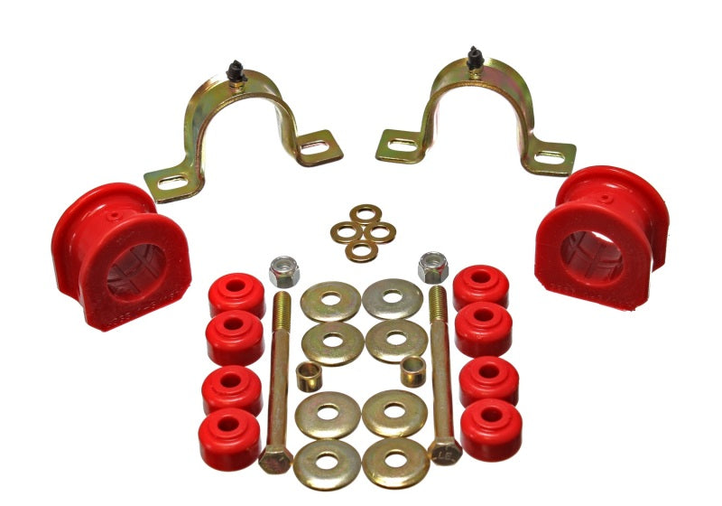 Energy Suspension GM 4Wd Front Sway Bar - 33Mm - Red components