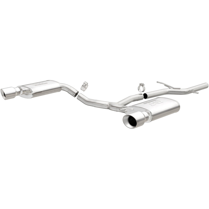 Magnaflow 2015 Audi Allroad 2.0L Touring Dual Spilt Rear Exit 2.5in 4in Tip SS C/B Perf Exhaust Secondary image