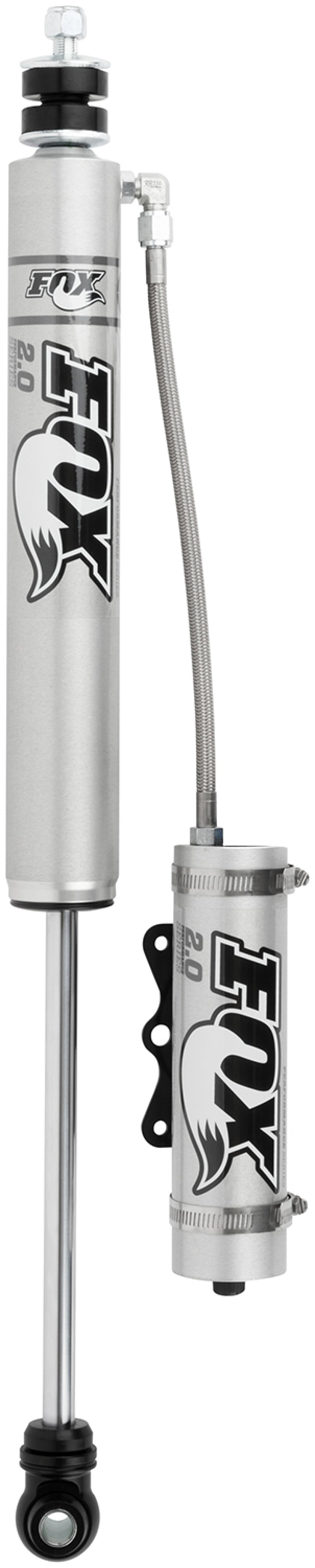 Fox 05+ Ford SD 2.0 Performance Series 10.1in. Smooth Body Remote Res. Front Shock / 4-5in. Lift for offroading.