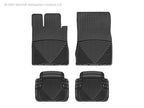 WT Rubber Mats - Front - Blk for ultimate vehicle protection