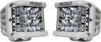 Rigid Industries D-SS - Spot - Set of 2 - White Housing for offroad lighting