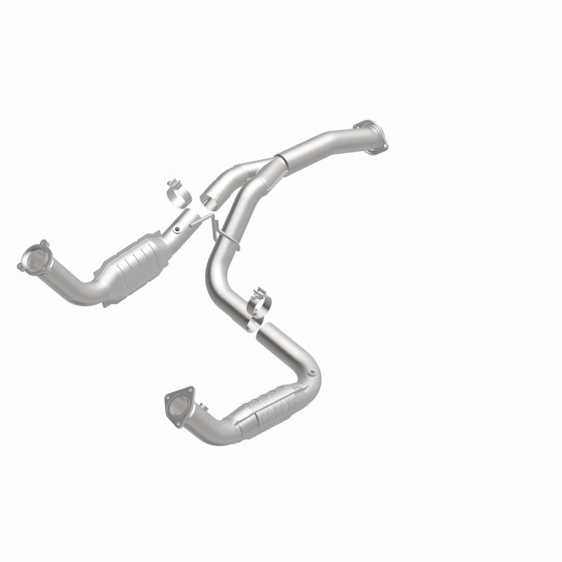MagnaFlow Conv Direct Fit 11-16 Chevrolet Silverado 2500HD/3500HD / GMC Sierra 2500HD/3500HD catalytic converter for offroad parts.