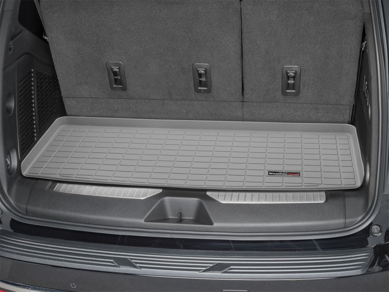 WeatherTech 2021 Chevrolet Tahoe Cargo Liners - Grey Secondary image