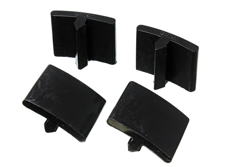 Energy Suspension 2005-07 Ford F-250/F-350 SD 2/4WD Rear Axle Bump Stop Set - Black for offroad performance upgrades.