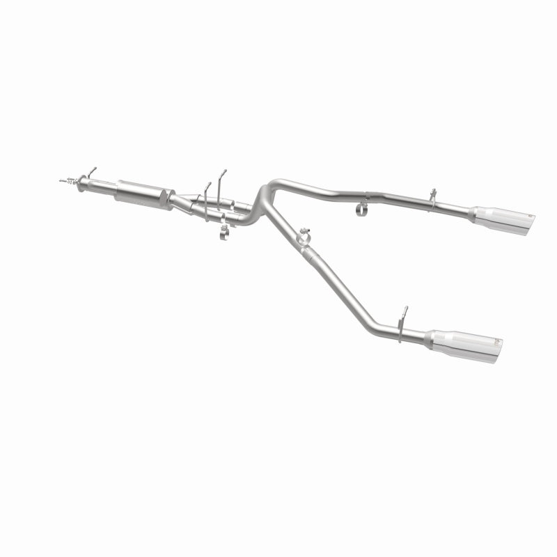 Magnaflow 25+ Ram 1500 I6 3.0L SPEQ Series Polished Cat-Back Performance Exhaust System for enhanced truck performance.