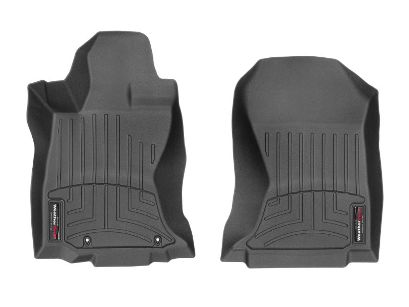 WeatherTech 20-24 Subaru Legacy/Outback Front FloorLiner - Black for offroad performance upgrades.