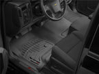 WeatherTech 14+ Chevrolet Silverado Front FloorLiner - Black in truck interior