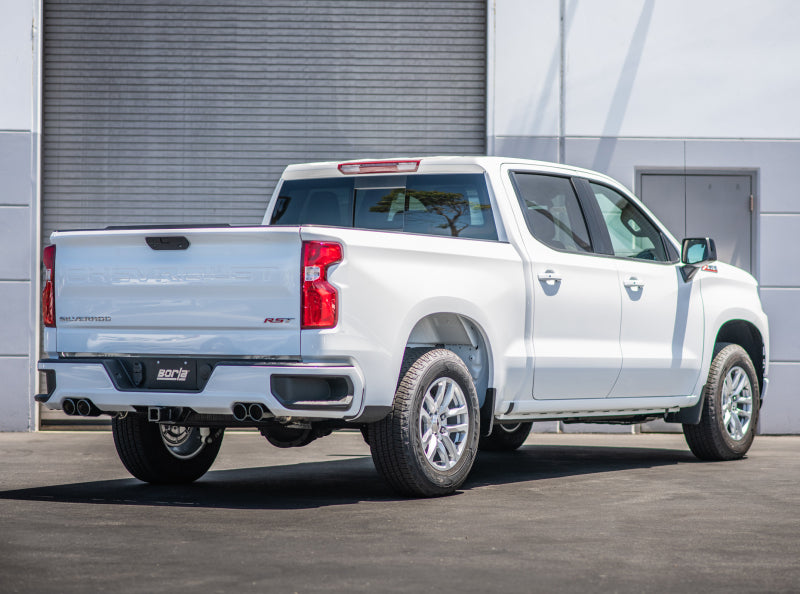 Borla 2019 Chevrolet Silverado 1500 6.2 w/ 147in WB 2.75in S-Type Catback Exhaust -Black Chrome Tips Secondary image