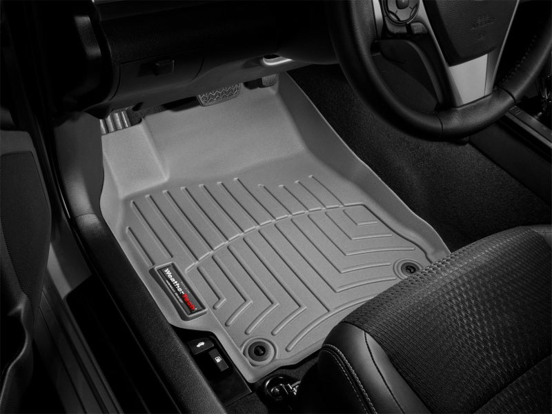 WeatherTech 96-97 Lexus LX Front FloorLiner - Grey in car