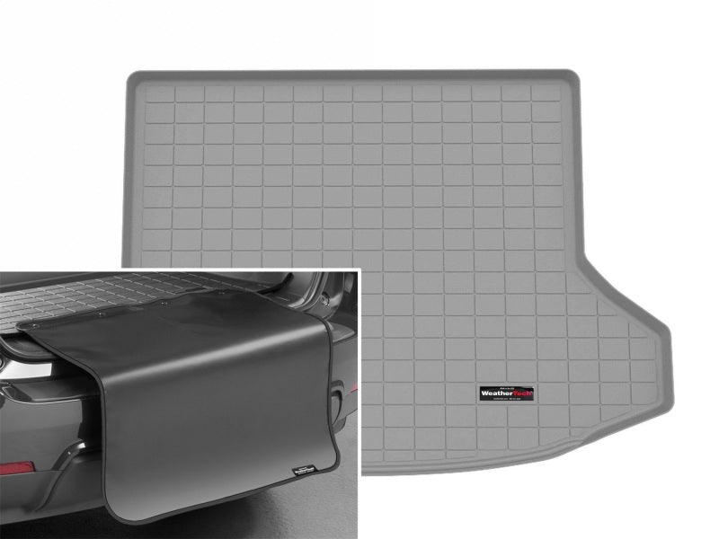 WeatherTech 25-26 Chevrolet Equinox Trunk Cargo Liner w/Bumper Protector - Grey Secondary image