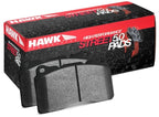 Hawk 18-19 Jeep Grand Cherokee Trackhawk HPS 5.0 Front Brake Pads packaging and product view.