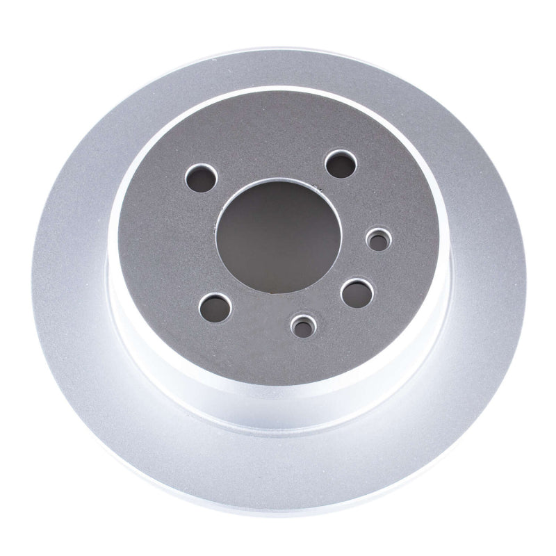 Power Stop 1991 BMW 318i Rear Evolution High Carbon Geomet Coated Rotor Secondary image
