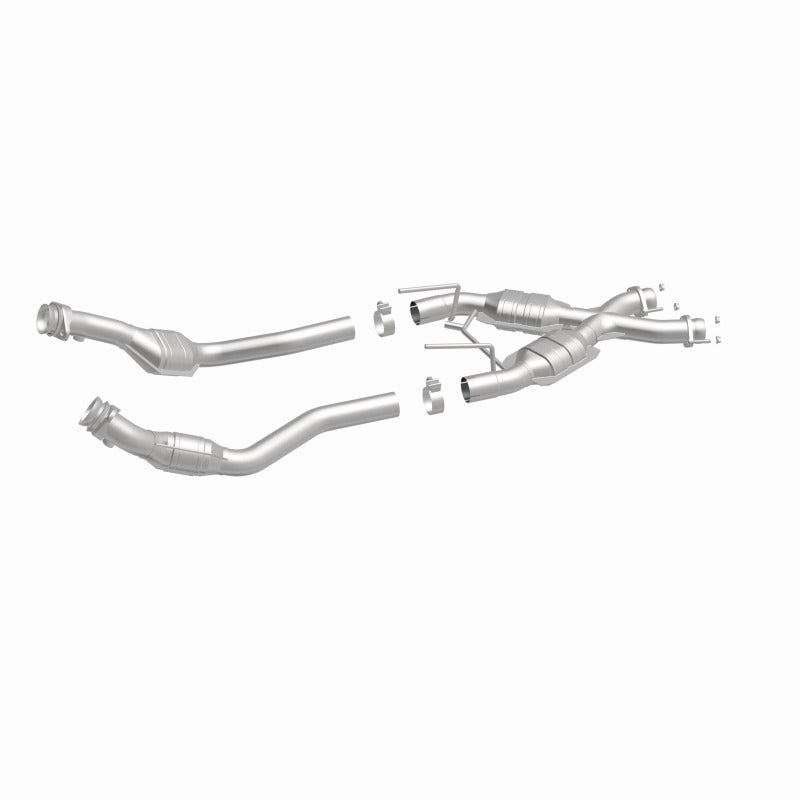 MagnaFlow Conv DF 86-93 Ford Mustang 5.0L CA direct-fit catalytic converter installation parts
