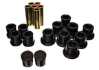 Energy Suspension Rear Spring Bushing Set - Black for offroad parts