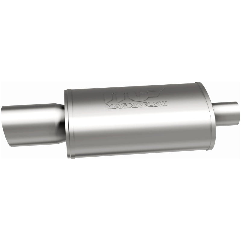 MagnaFlow Muffler W/Tip Mag SS 14X5X8 2.25/4. for offroad performance upgrades