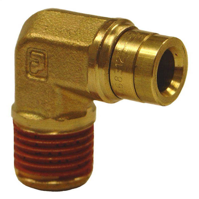 Firestone Male 1/4in. Push-Lock x 1/4in. NPT 90 Degree Elbow Air Fitting - 2 Pack (WR17603462) Secondary image