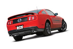 Borla 11-12 Ford Mustang GT/Shelby GT500 5.0L/5.4L 8cyl AT/MT 6speed RWD X Pipe on a red Mustang
