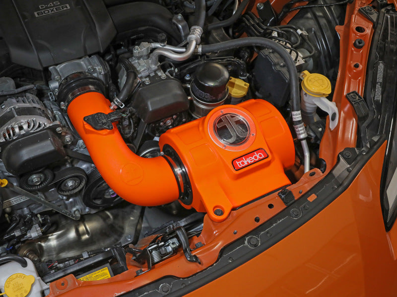 aFe 22-23 Toyota GR86 / Subaru BRZ Takeda Momentum Pro 5R Orange Edition Cold Air Intake System Secondary image