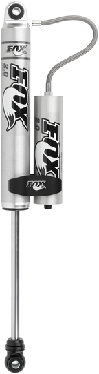 Fox 2.0 Performance Series 10.1in. Smooth Body R/R Shock Aluminum / Std Travel / Eyelet Ends - Black for off road parts