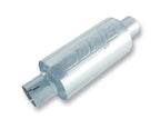 Borla S-Type Muffler 2.5in Inlet/Outlet 5in Round x 10in w/Notch for offroad performance upgrades