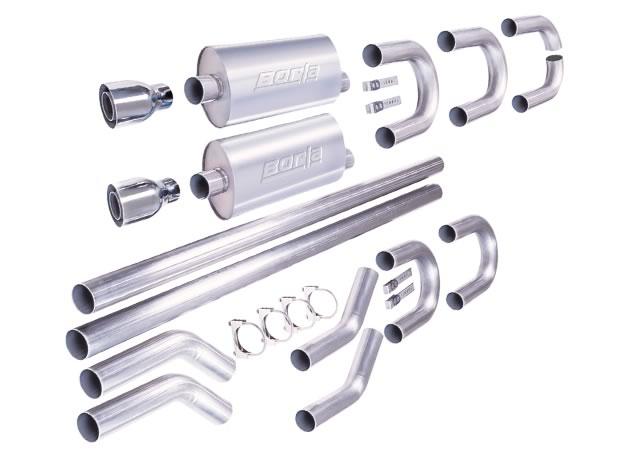 Borla Universal Hot Rod Kit 3in OD T-304 Stainless Steel Pipes Secondary image