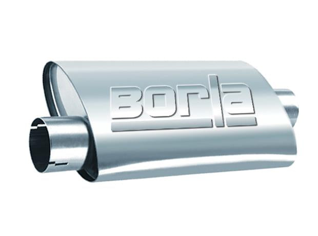 Borla Universal Performance 2.0in Inlet/Outlet Muffler for offroad parts