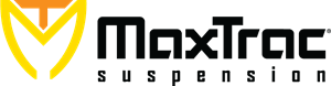 MaxTrac suspension logo for offroad parts and performance upgrades.