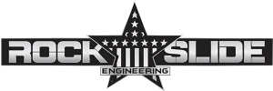 Rock Slide Engineering logo for offroad performance parts and accessories.