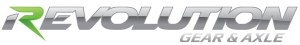 Revolution Gear & Axle logo for offroad performance parts